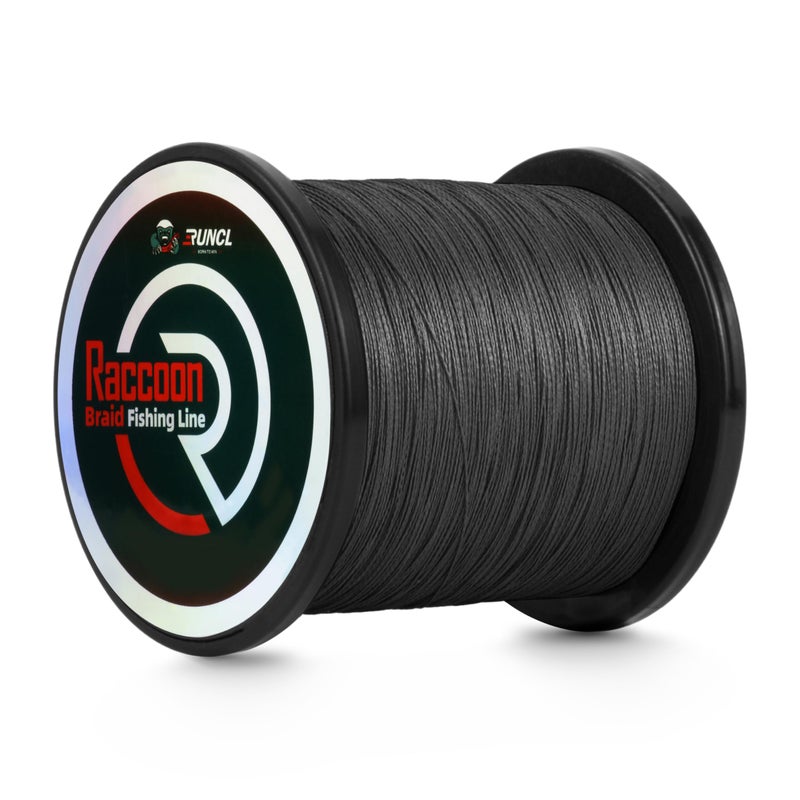 RUNCL Upgraded Braided Fishing Line, Colorfast Fishing Line Braid for Bass, Trout, Crappie, Ultra Strong Braid for Saltwater Freshwater, Abrasion Resistant, Zero Stretch, 6-80lb, 150/300/500/1000Yds - Image 1
